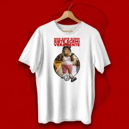 Capibara t-shirt “Non siete scemi… siete scemi veramente”