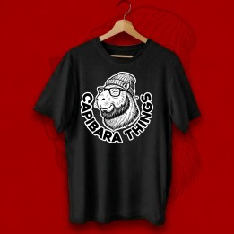 Capibara t-shirt “Logo Nera”