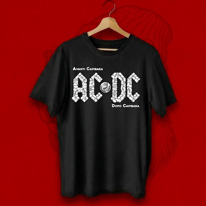 Capibara t-shirt “AcDc”