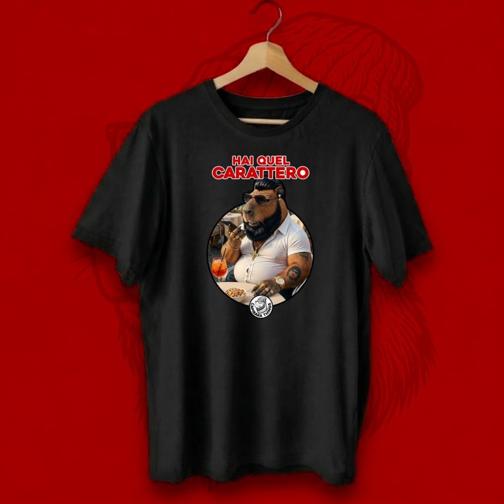 Capibara t-shirt “Carattero”