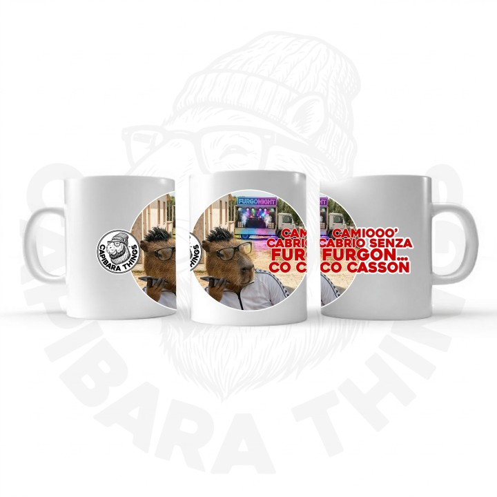 Tazza Capibara furgonight