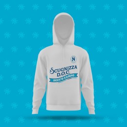 felpa napoletana donna, abbigliamento Napoli ironico, felpa Napolimania, streetwear napoletano, idea regalo Napoli