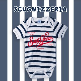 body neonato napoletano, tutina Saint Gennar, abbigliamento