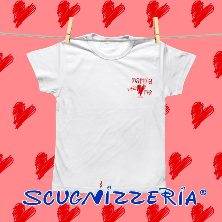 T-shirt mamma vita mia