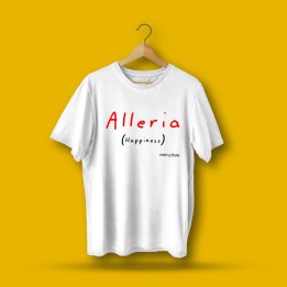 T-Shirt “Alleria (Happiness)” | Maglietta Napoletana Ironica – Napolimania