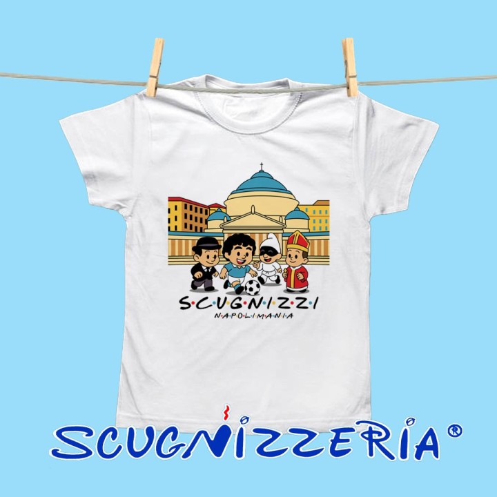 T-Shirt Scugnizzi Napoli – Maglietta Bambini Napoletani | Napolimania