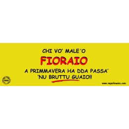 TARGA FIORAIO
