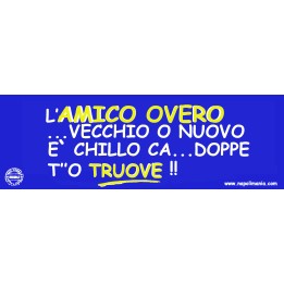 TARGA AMICO OVER