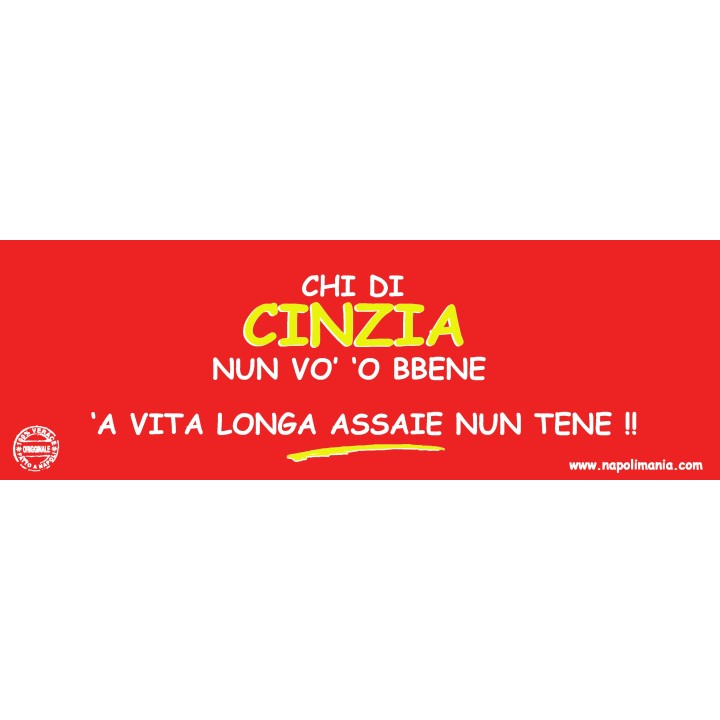 "CINZIA"